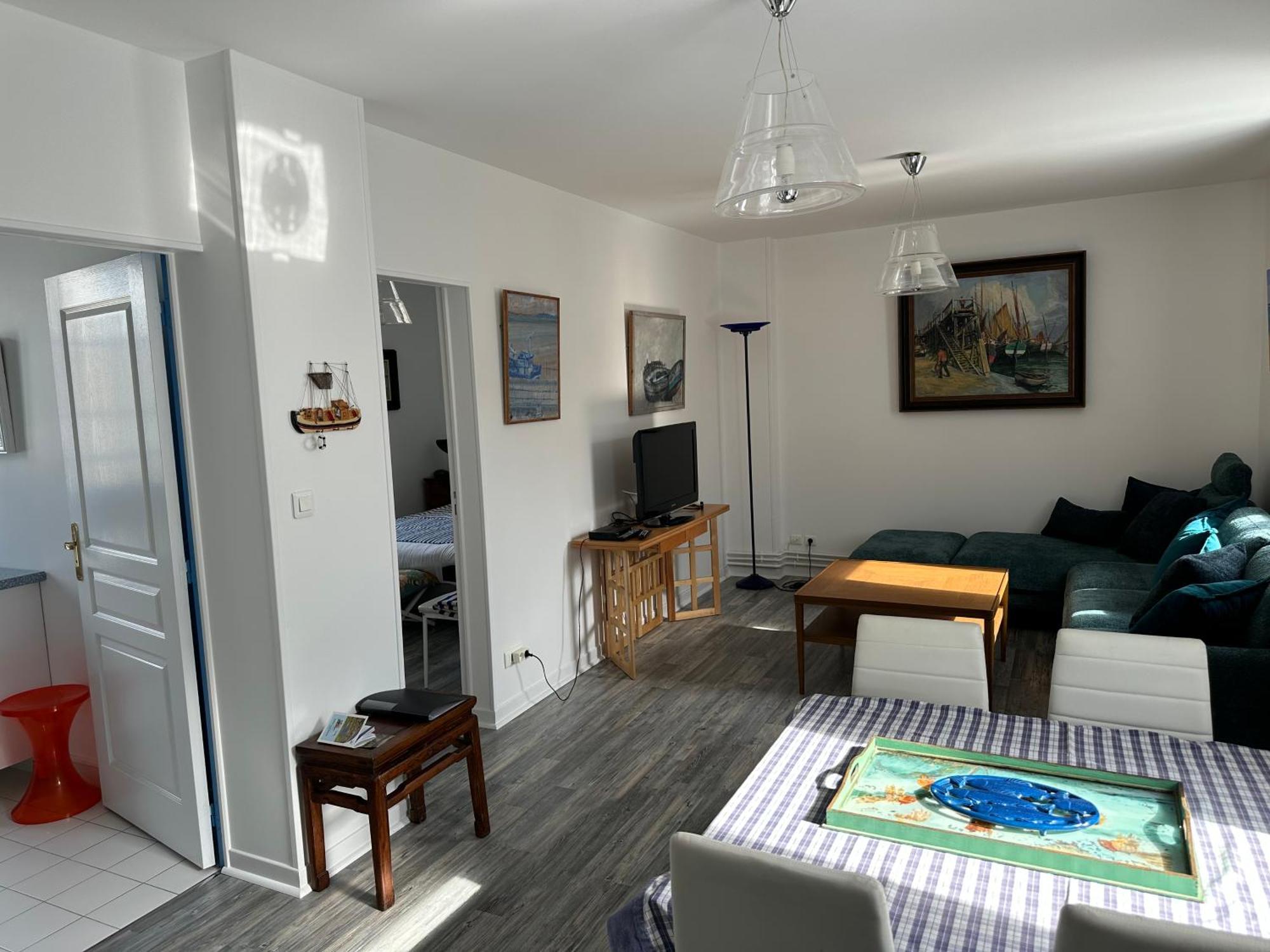 Gite Du Moulin - Appartement Plein Centre Ville - Spacieux 2P - 1Er Etage Maison De Pecheur A 100M De La Plage Le Crotoy Exteriér fotografie